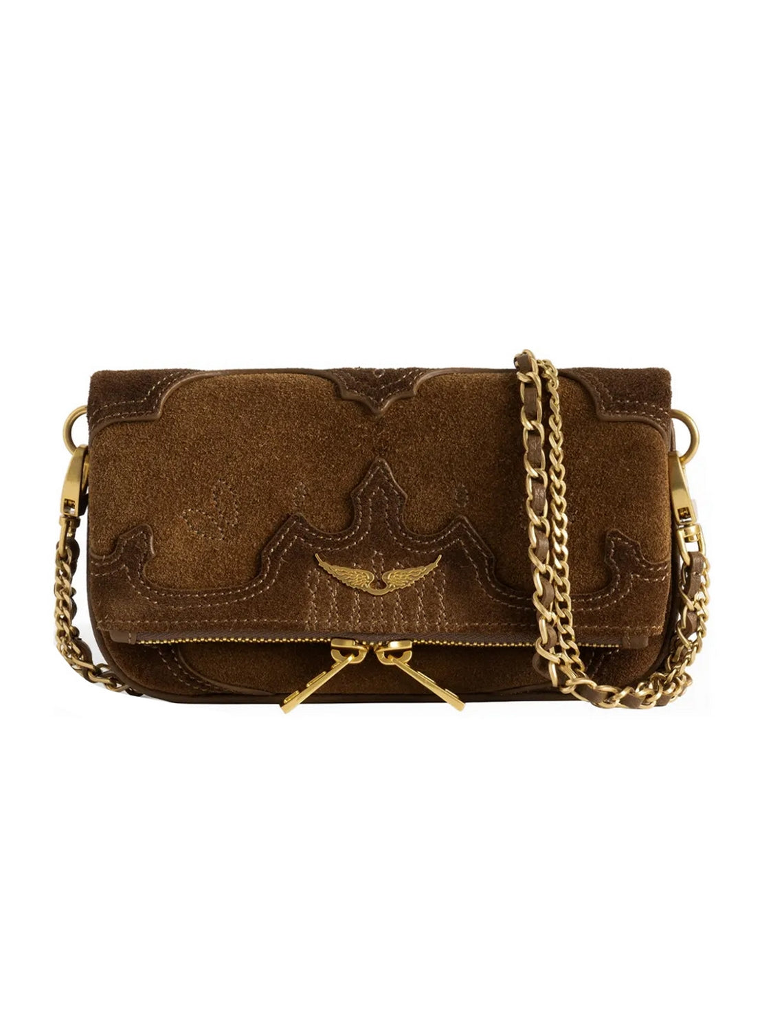 Pochette Rock Western Used ZADIG&VOLTAIRE Donna - Marrone