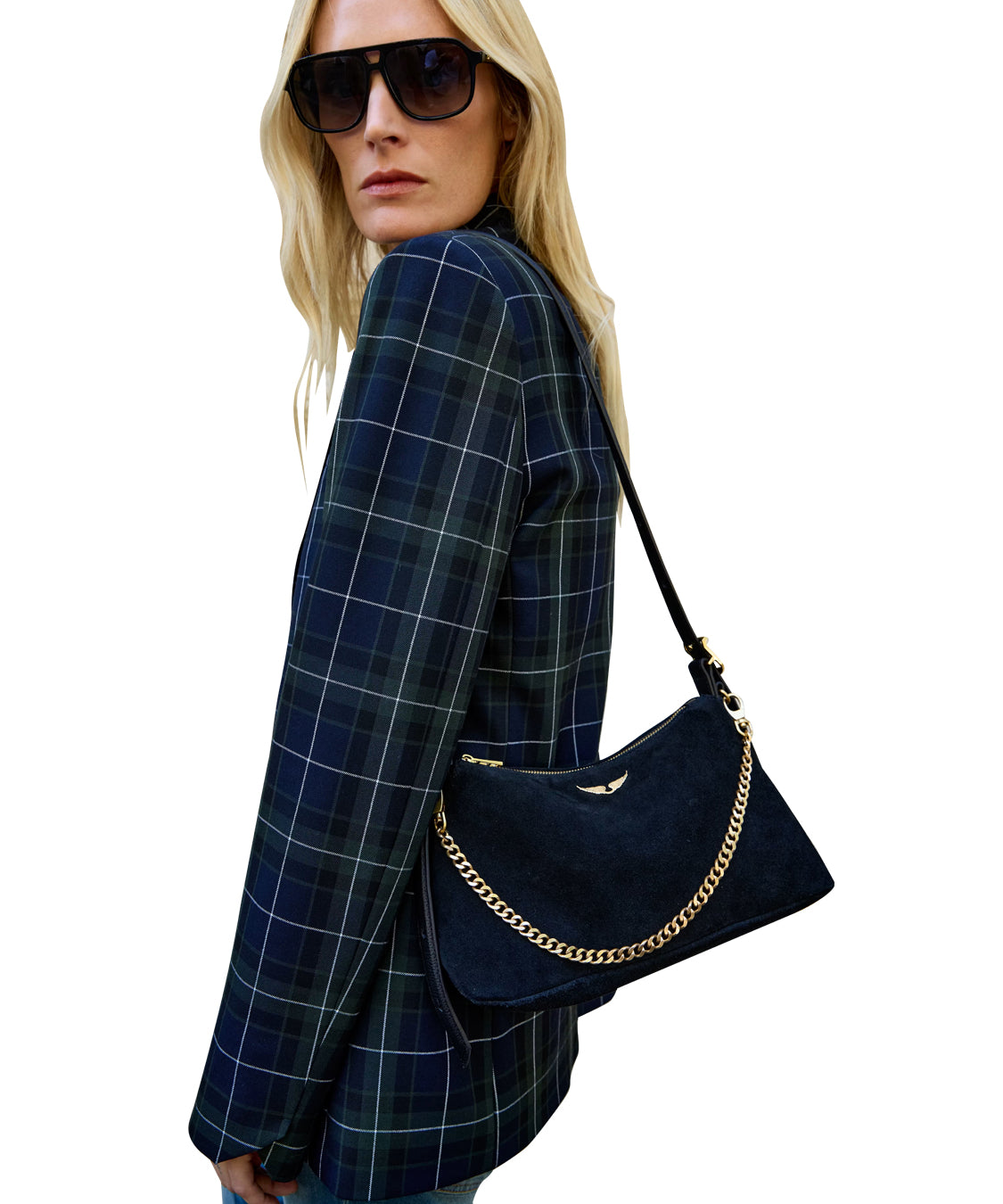 Borsa Jim Mini Suede ZADIG&VOLTAIRE Donna - Nero