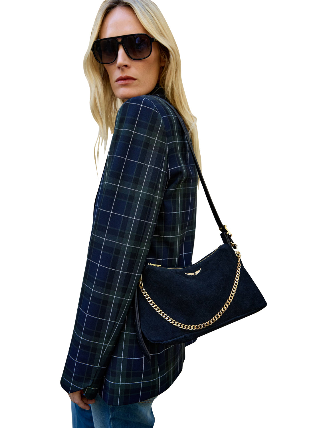 Borsa Jim Mini Suede ZADIG&VOLTAIRE Donna - Nero