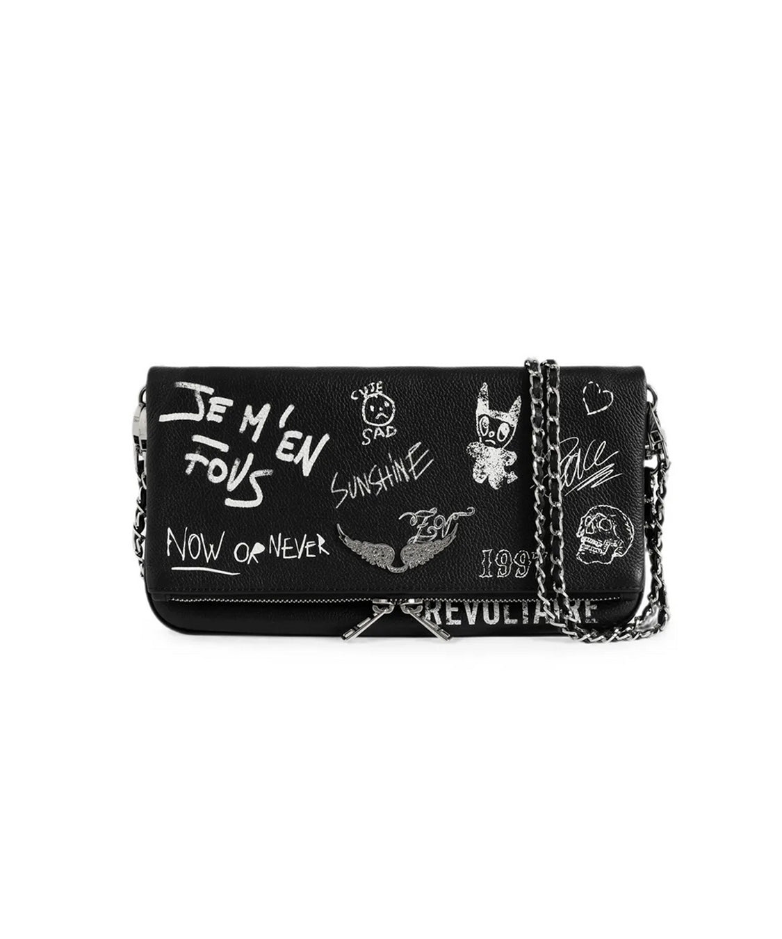 Pochette Rock Mini Arty Tag ZADIG&VOLTAIRE Donna - Nero