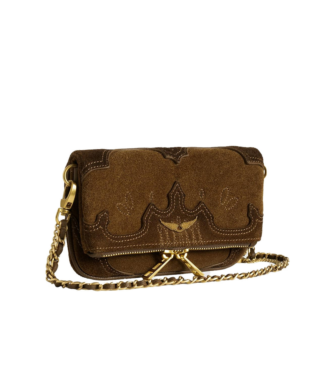 Pochette Rock Mini Western Used ZADIG&VOLTAIRE Donna - Marrone