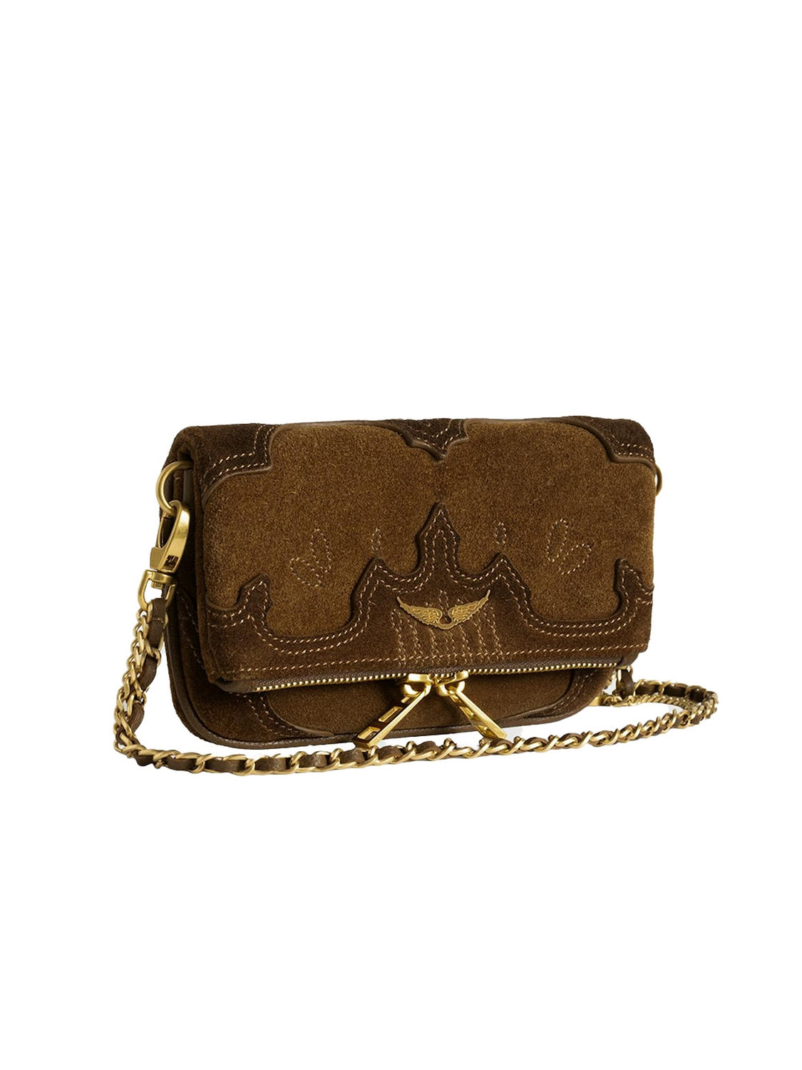 Pochette Rock Mini Western Used ZADIG&VOLTAIRE Donna - Marrone