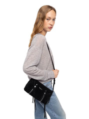 Borsa Madison Mini Suede ZADIG&VOLTAIRE Donna - Nero