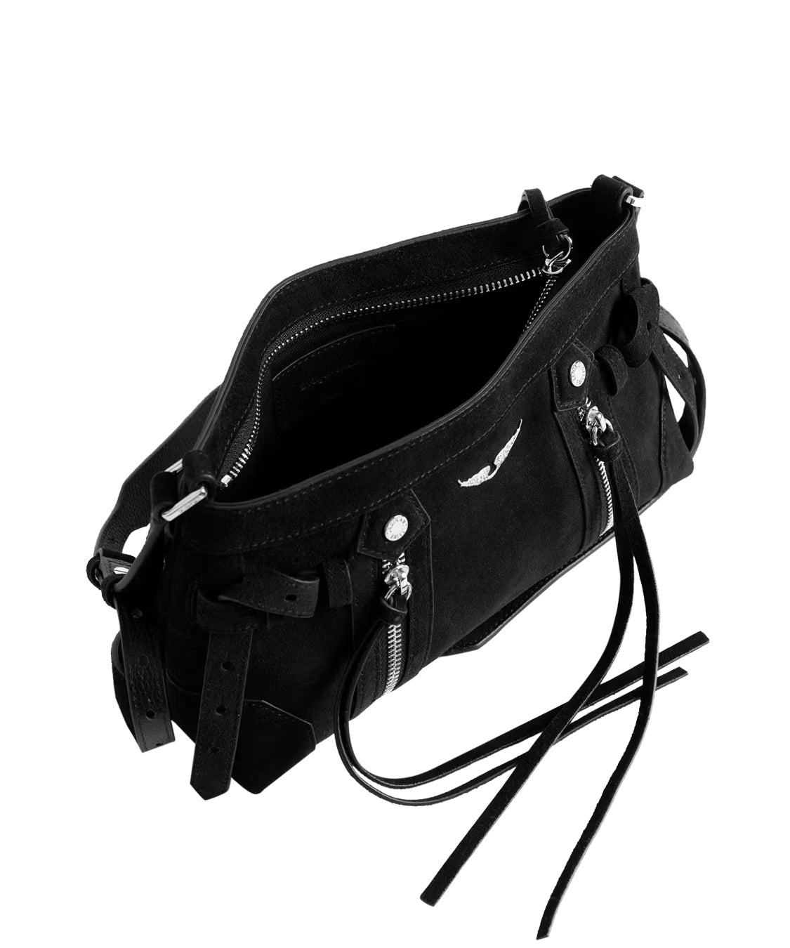 Borsa Madison Mini Suede ZADIG&VOLTAIRE Donna - Nero