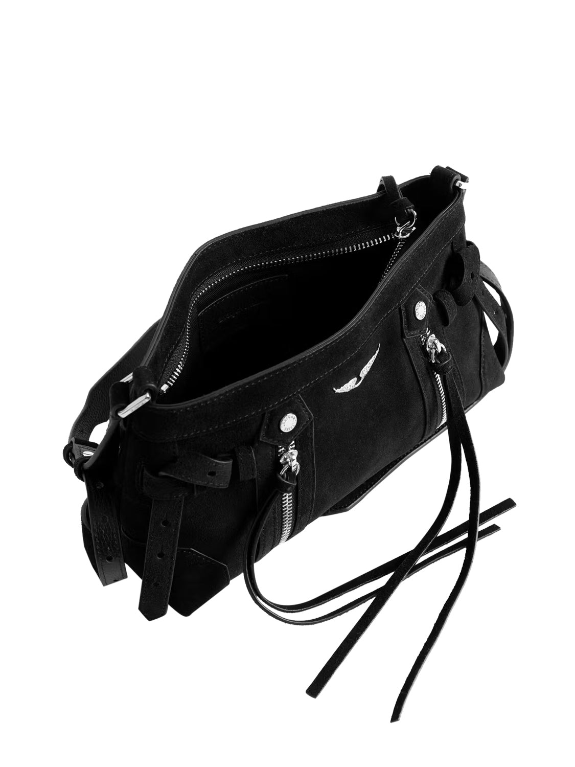 Borsa Madison Mini Suede ZADIG&VOLTAIRE Donna - Nero