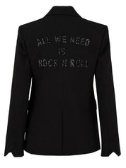 Giacca Blazer Vavy strass ZADIG&VOLTAIRE Donna - Nero