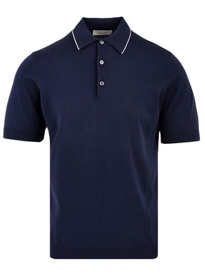 Polo FILIPPO DE LAURENTIIS Uomo PL1MC SU18R1 Blue