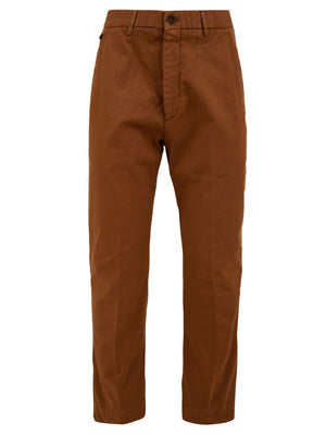 GTA Men's Trousers E63C01-W ARMANDO Brown