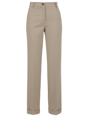 Pantalone Donna beige modello Farfalla