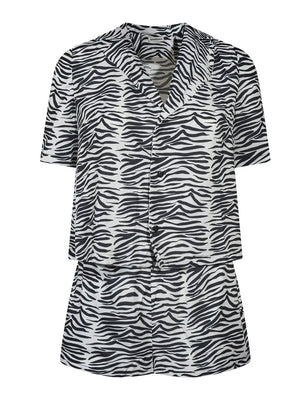 Robe deux pièces femme Giorgia Zebra