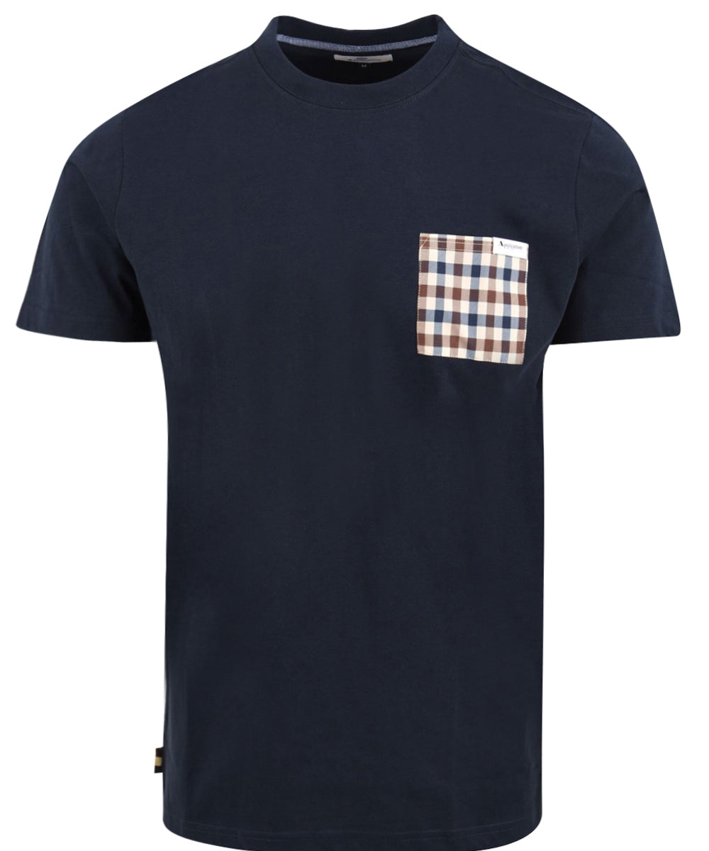 T-shirt AQUASCUTUM Uomo B004 TS003 Blue