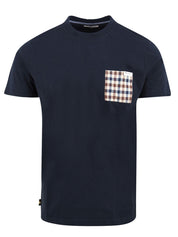 T-shirt AQUASCUTUM Uomo B004 TS003 Blue