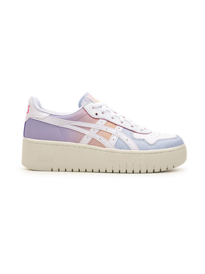 Baskets femme avec logo cousu