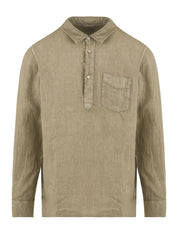 Camicia Richiusa Tintura Naturale ASPESI Uomo - Sabbia