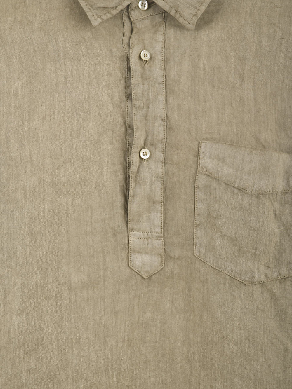 Camicia Richiusa Tintura Naturale ASPESI Uomo - Sabbia