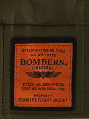 Bomber BOMBERS ORIGINAL Uomo MA1 M Verde