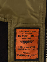 Bomber BOMBERS ORIGINAL Donna MA1 W Verde