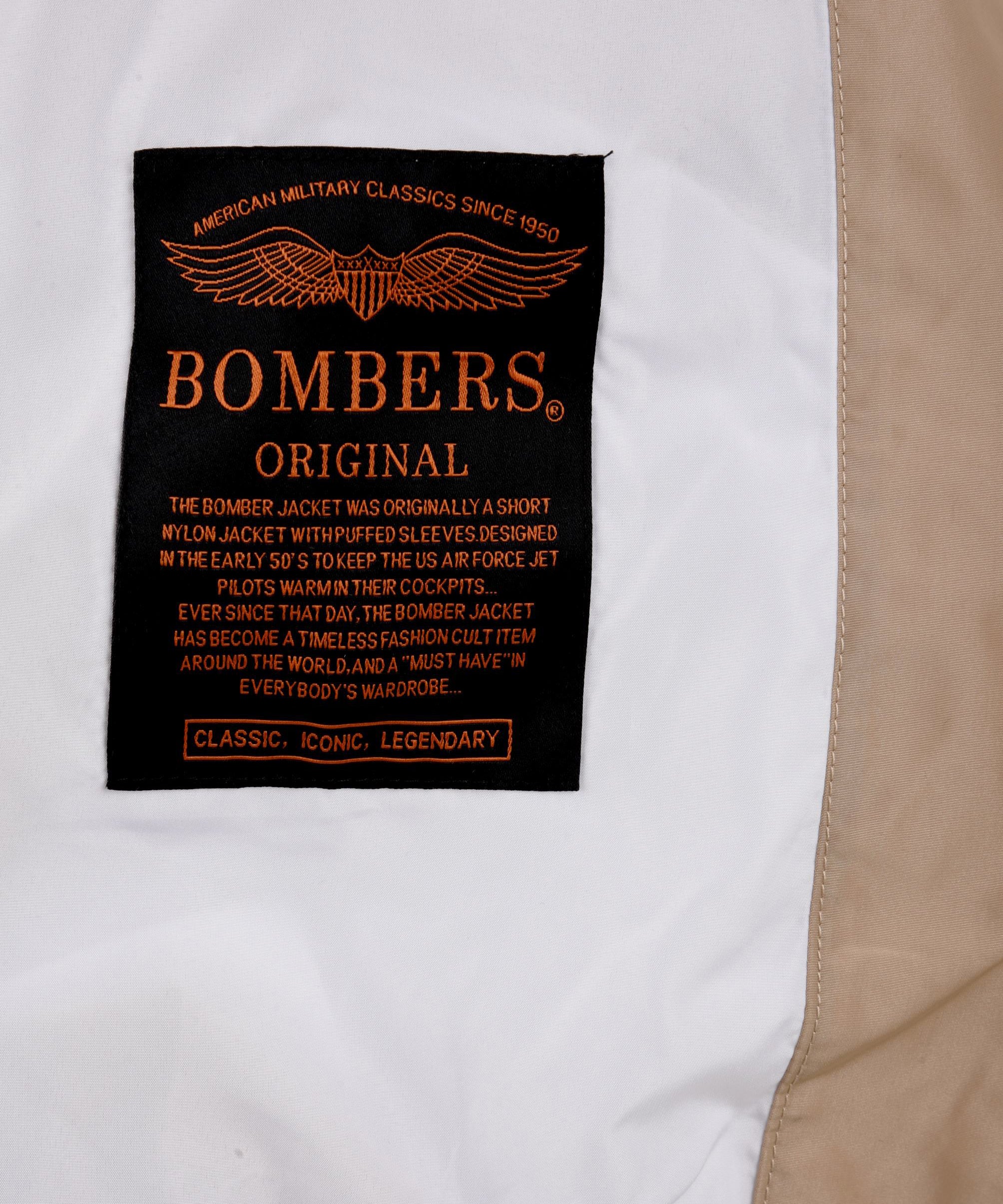 Bomber BOMBERS ORIGINAL Donna MA1 W Beige