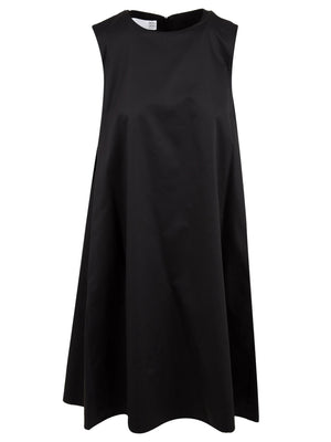 Abito Donna corto nero svasato Douuod