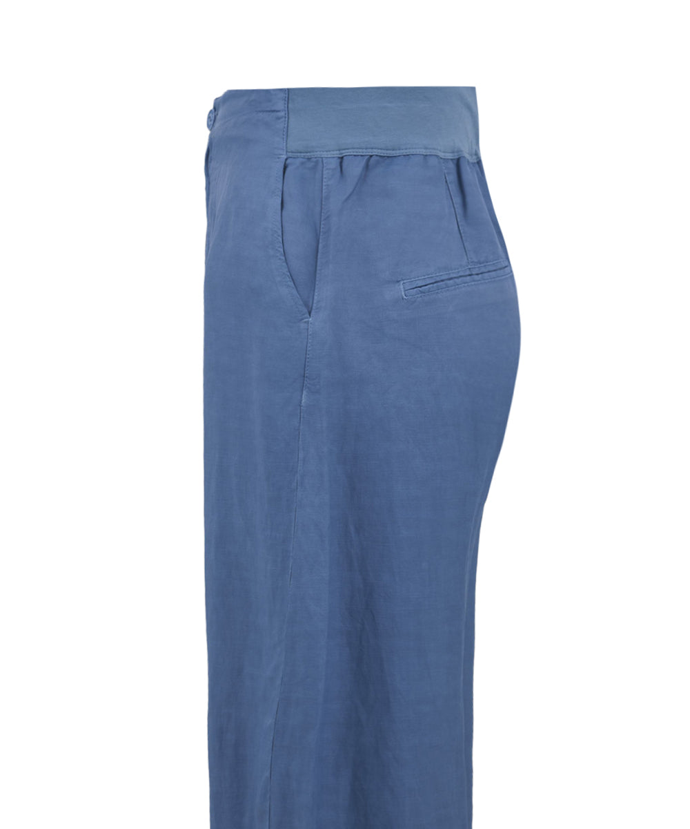 Pantalone EUROPEAN CULTURE Donna 06FU-7083 Blue
