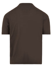 T-shirt marron foncé