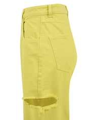 Jeans ICON DENIM LOS ANGELES Donna POPPY ID804 LIME Verde