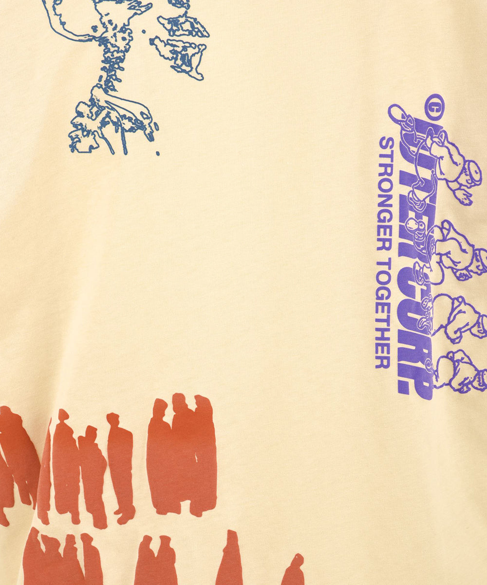 T-shirt LEE Uomo L60UF Bianco