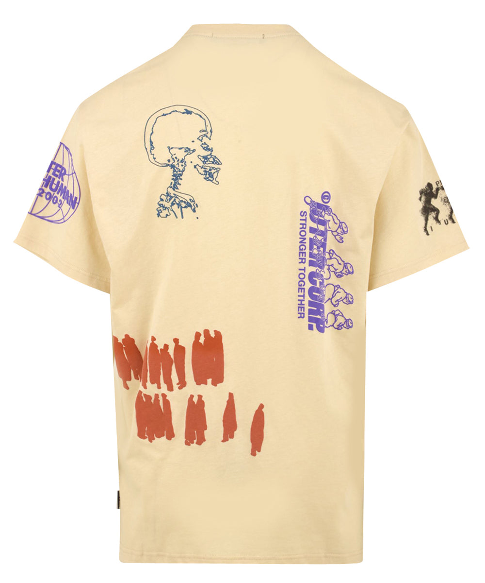 T-shirt LEE Uomo L60UF Bianco