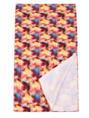 Telo mare Donna Tie Dye con logo