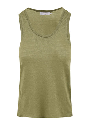 Débardeur femme Elio vert olive