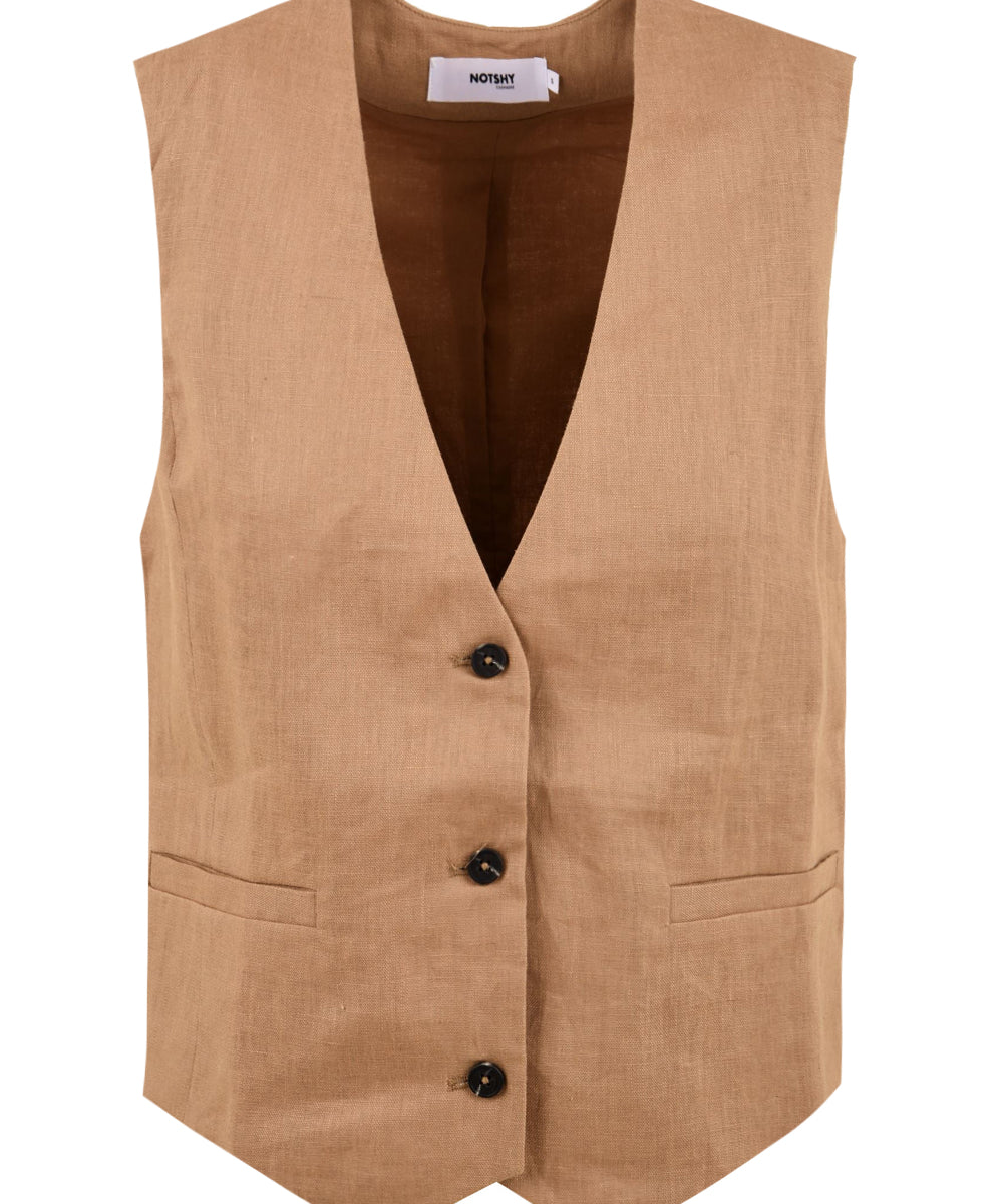 Gilet NOT SHY Donna 4409405 VICKY Beige