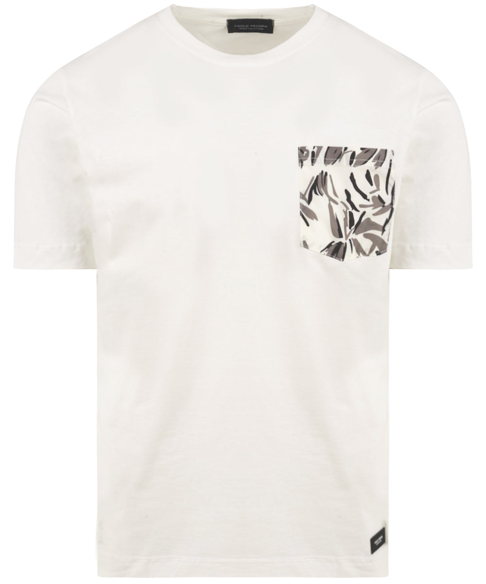 T-shirt PAOLO PECORA Uomo PP1007 Bianco