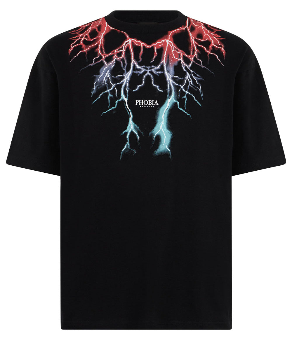 T-shirt PHOBIA Uomo PH00538 Nero