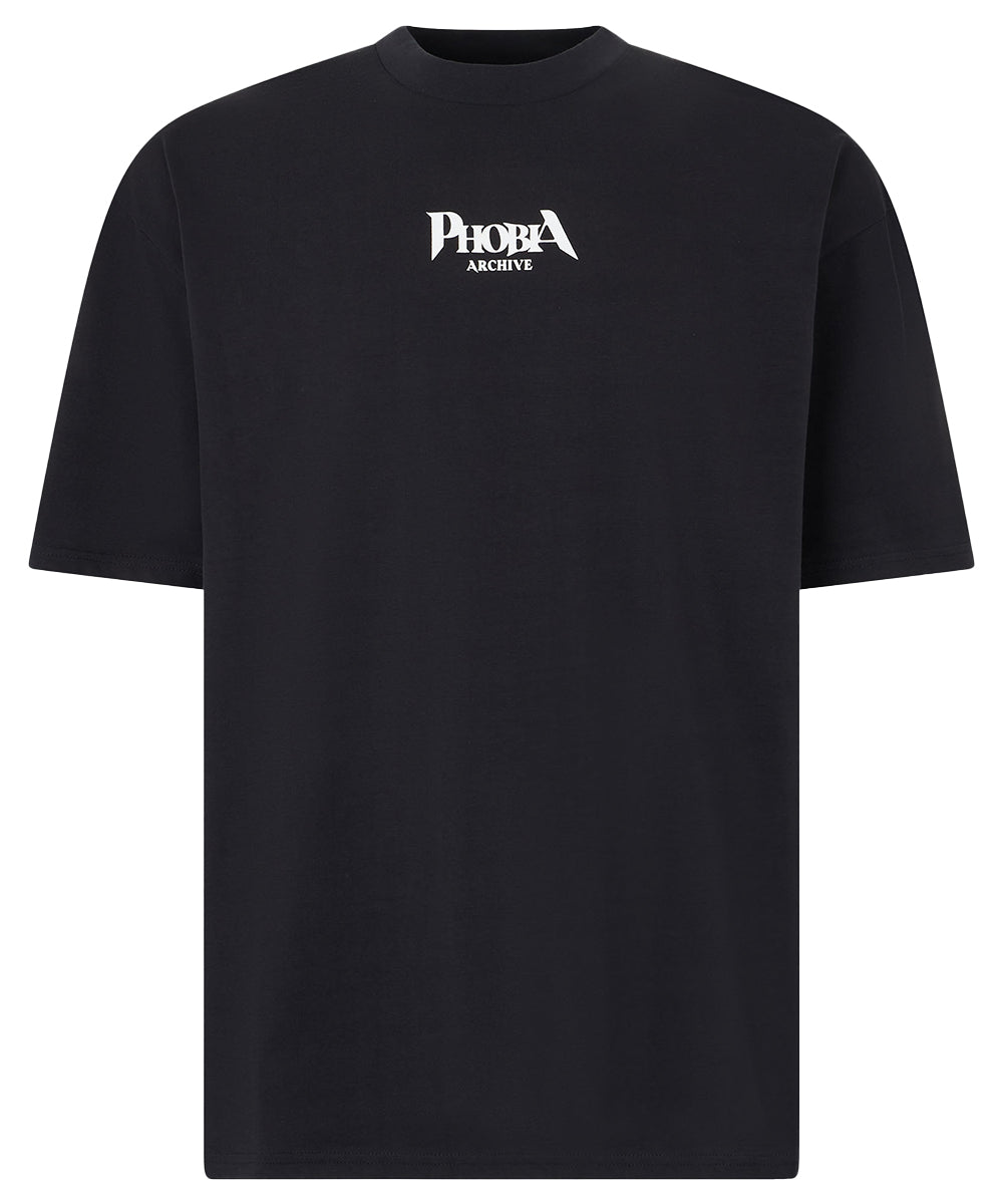 T-shirt PHOBIA Uomo PH00630 Nero