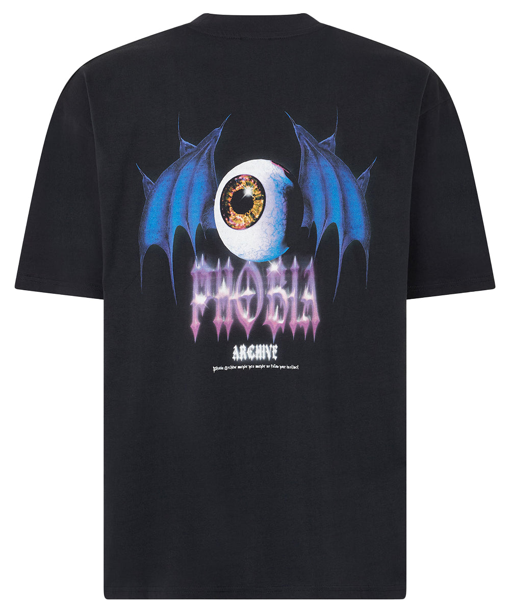 T-shirt PHOBIA Uomo PH00630 Nero