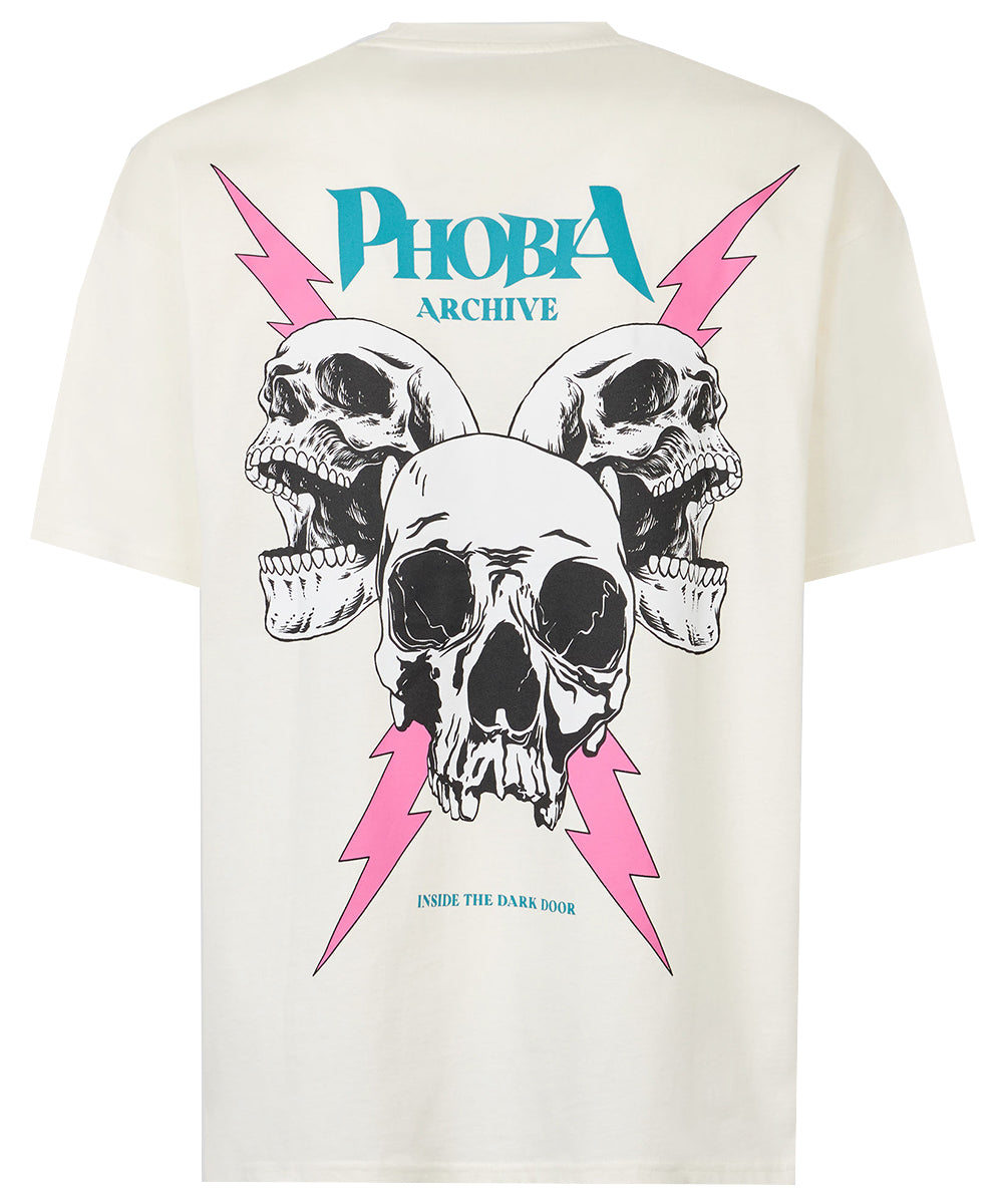 T-shirt PHOBIA Uomo PH00652 Bianco