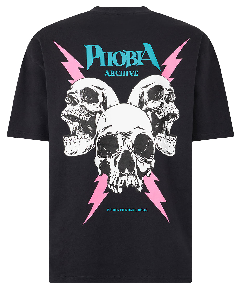 T-shirt PHOBIA Uomo PH00654 Nero