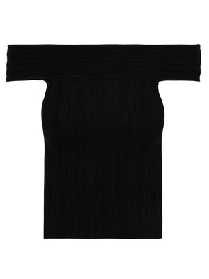 Top Donna con spalle scese