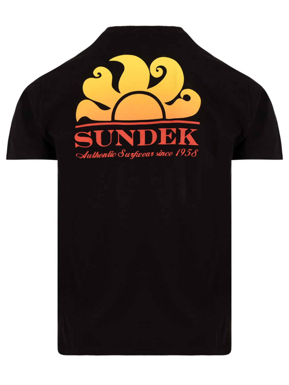 T-shirt SUNDEK Uomo M028TEJ7800 Nero