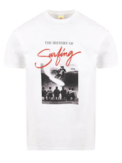 T-shirt SUNDEK Uomo M642TEJY300 Bianco
