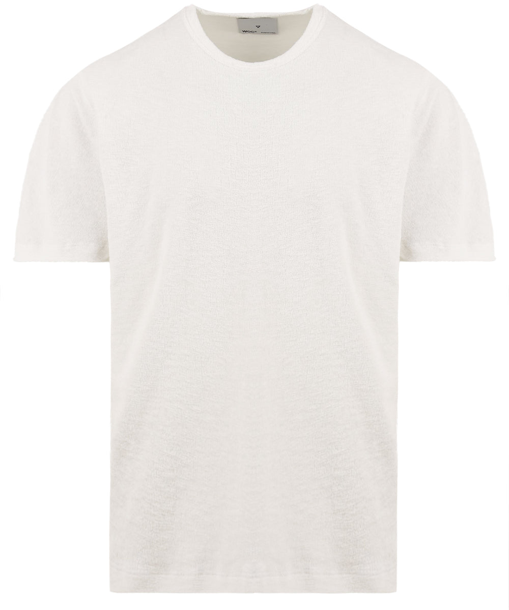 T-shirt Woc Uomo bianca girocollo