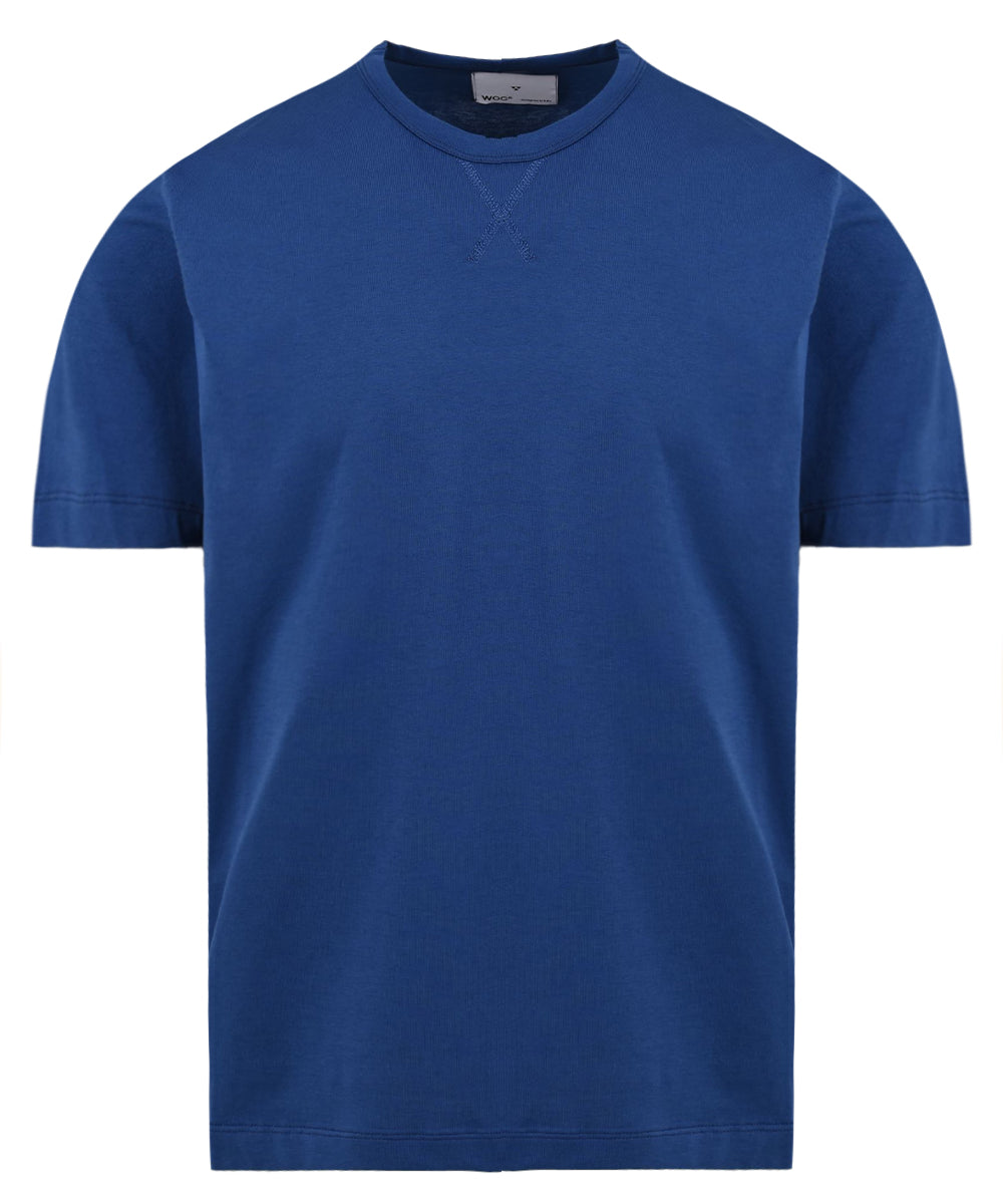 T-shirt blu Uomo Woc