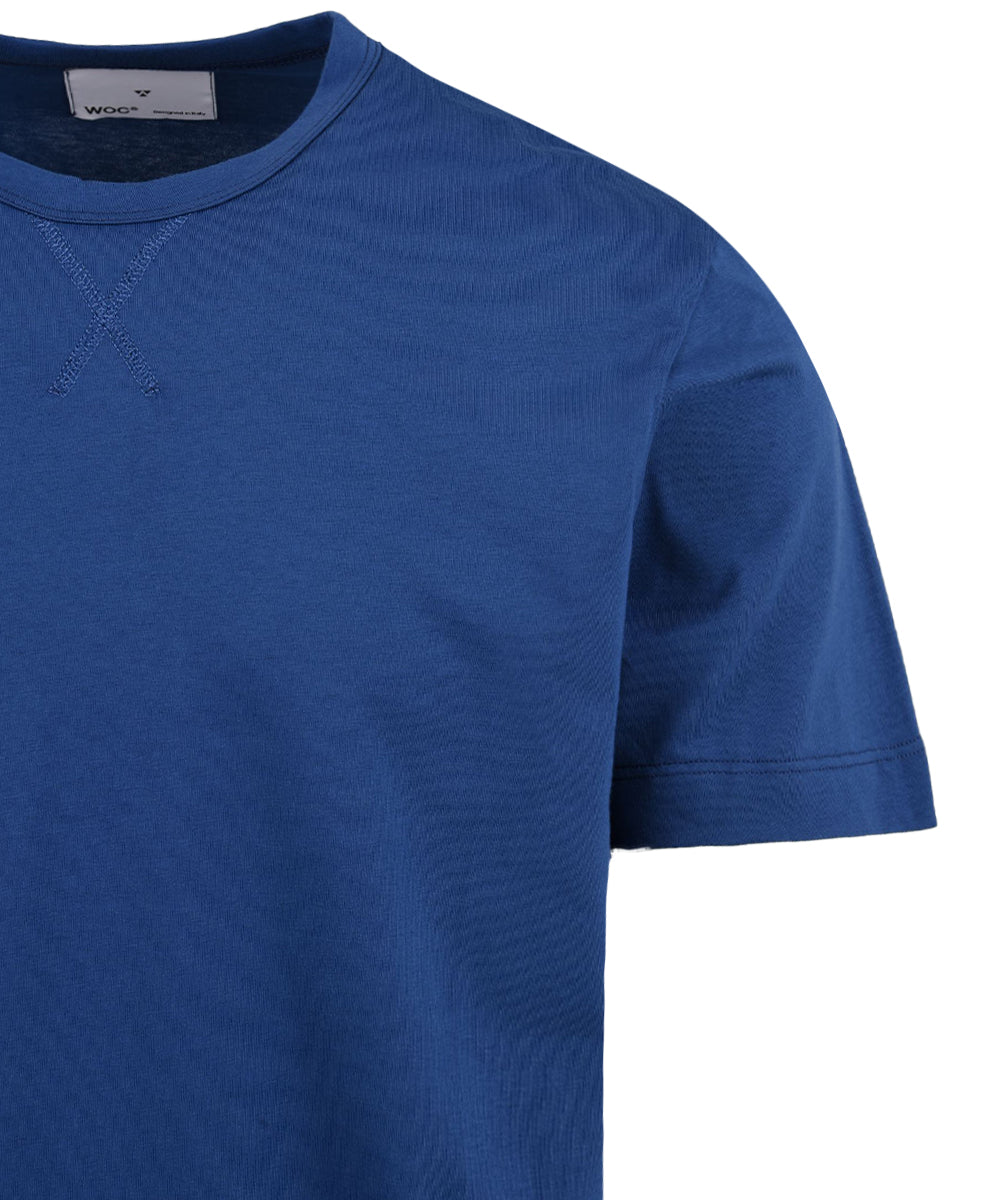 T-shirt blu Uomo Woc