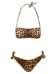 Costume Fascia Sbambolata Real Leopard 4GIVENESS Donna - Multicolore