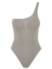 Costume Intero Monospalla Lurex Resort 4GIVENESS Donna - Argento