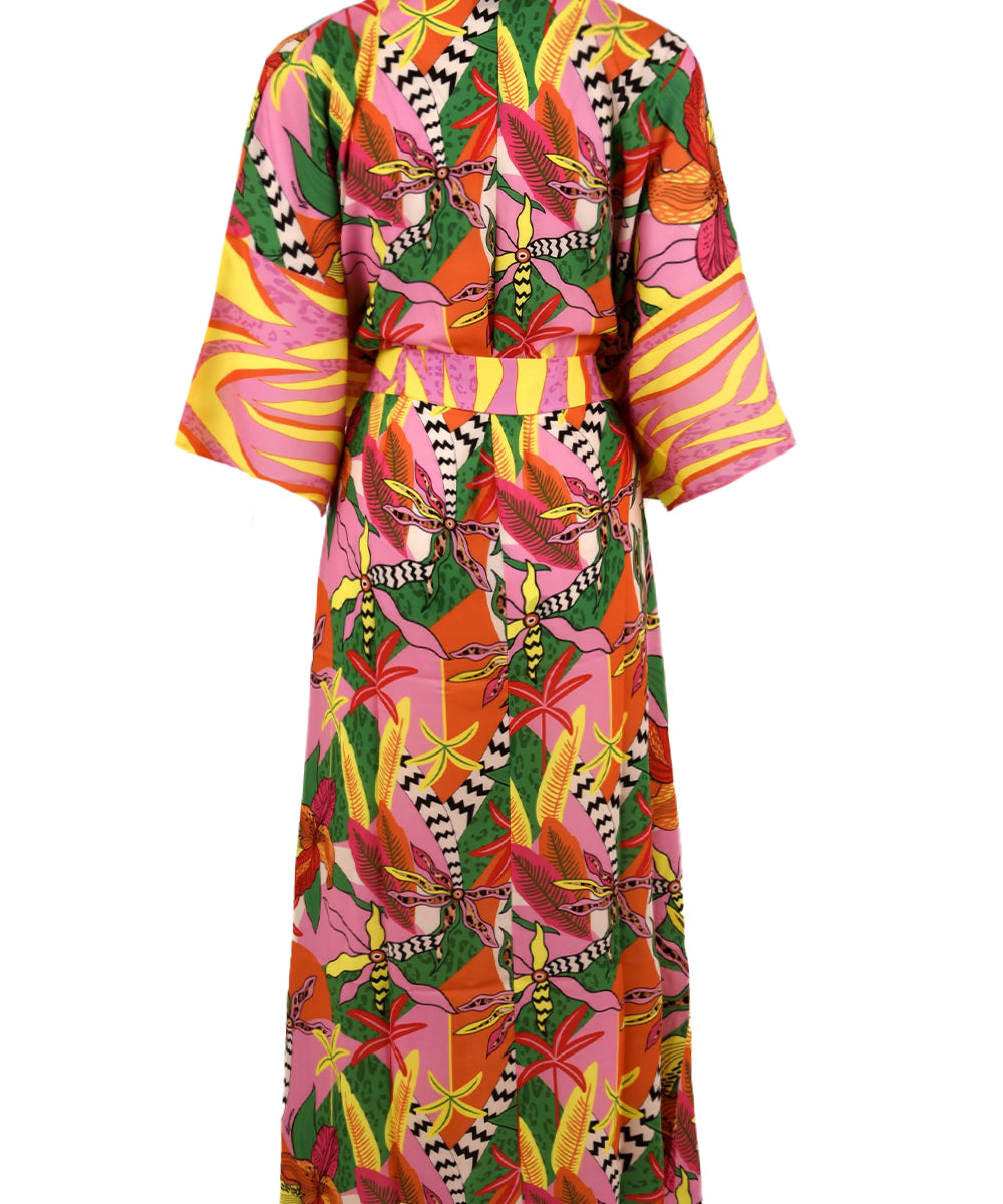 Kimono Lungo Fasano Feel 4GIVENESS Donna - Multicolore
