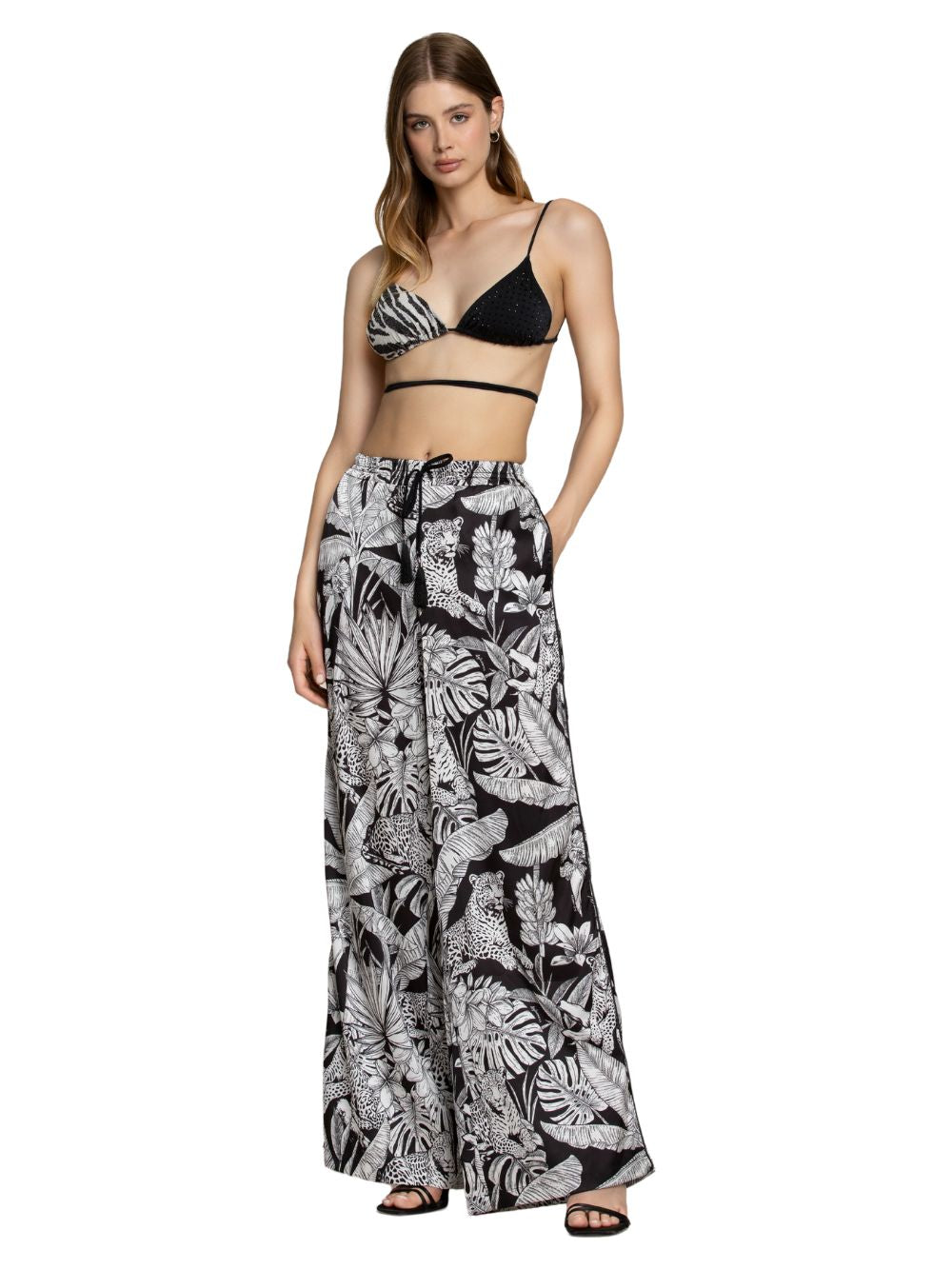 Pantalone Black&white 4GIVENESS Donna - Multicolore