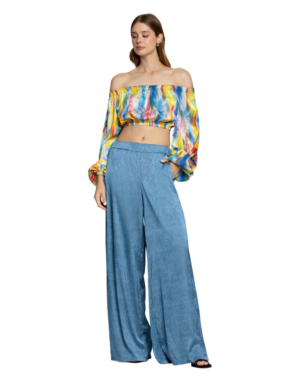 Pantalone Python Shades 4GIVENESS Donna - Multicolore