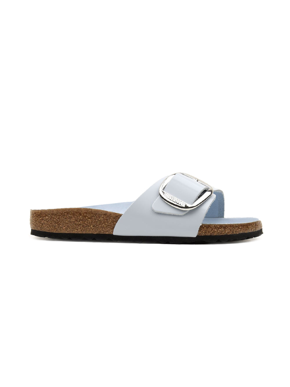Sandalo Big Buckle Natural Leather BIRKENSTOCK Donna - Blue