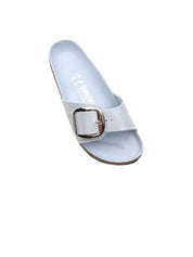 Sandalo Big Buckle Natural Leather BIRKENSTOCK Donna - Blue